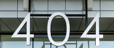 Façade de l’hébergement