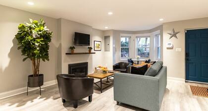 UUSI Cozy Apt Shaw -Huoneessa 4 kävelee Valkoiseen taloon