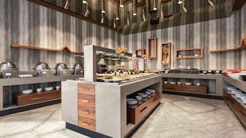 Daily buffet breakfast (EUR 15 per person)