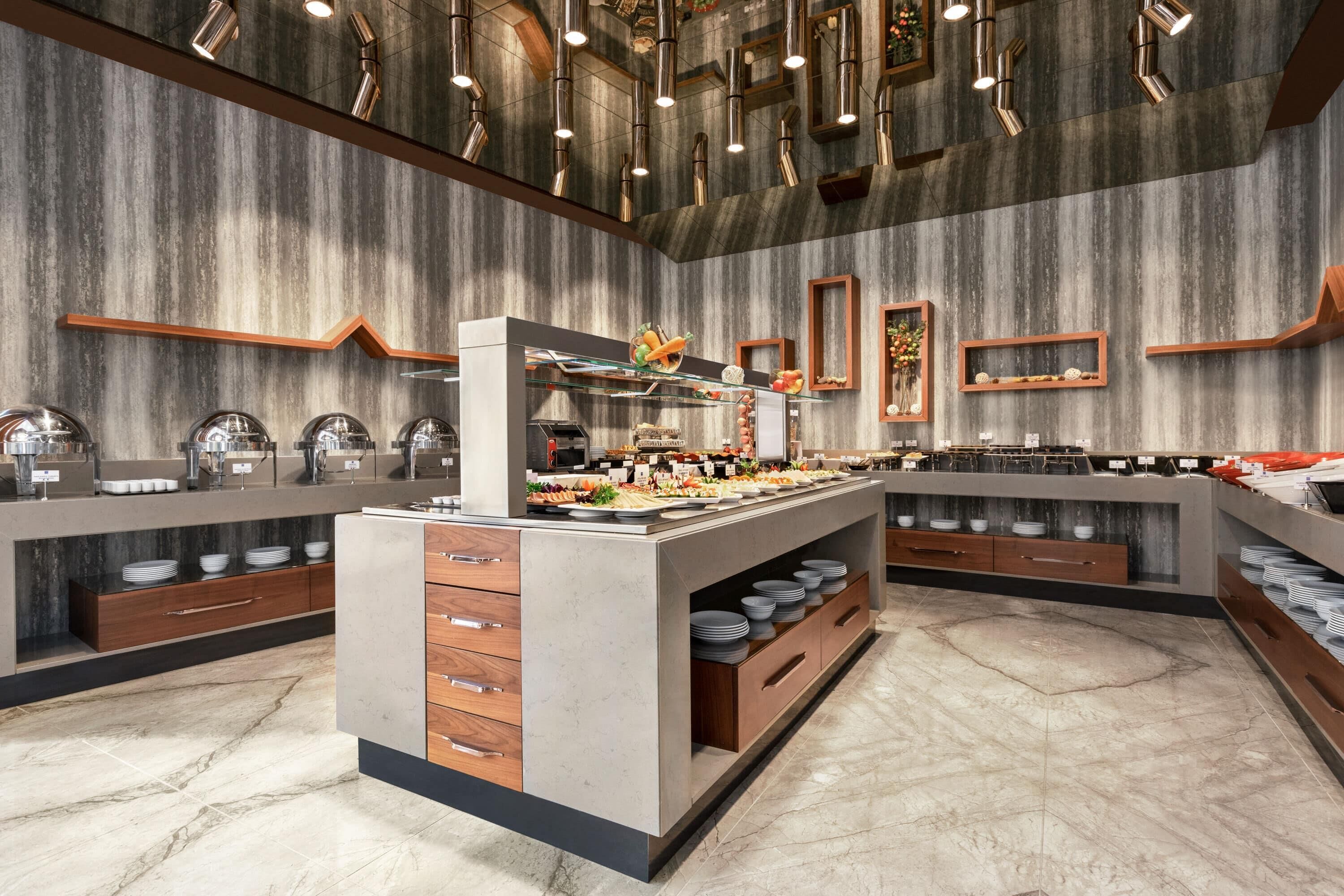 Daily buffet breakfast (EUR 15 per person)