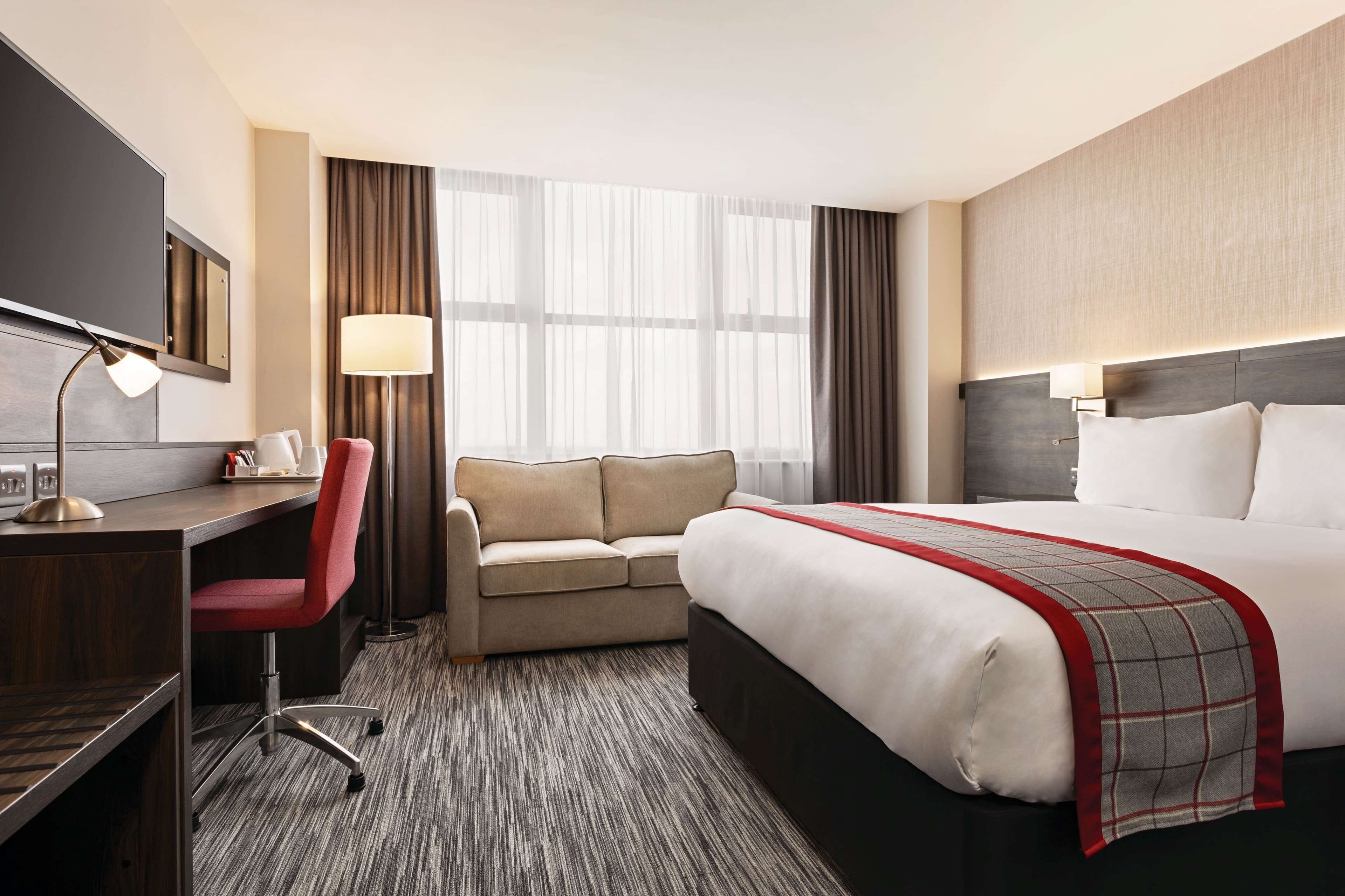 in-room safe, desk, laptop workspace, iron/ironing board