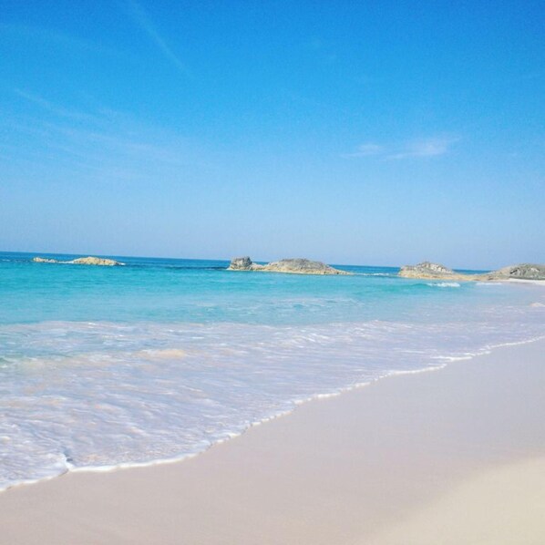 House, 1 Bedroom | Beach | On the beach, white sand - Pebbles by Eleuthera Vacation Rentals (Governor's Harbour)