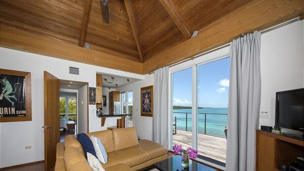 House, 3 Bedrooms | Living room | 32-inch flat-screen TV with digital channels, TV - Touch of Class by Eleuthera Vacation Rentals (Governor's Harbour)