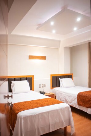 Executive Double Room, 2 Twin Beds, Private Bathroom | Air conditioning - Ottavis Hotel & Café (Chiclayo)