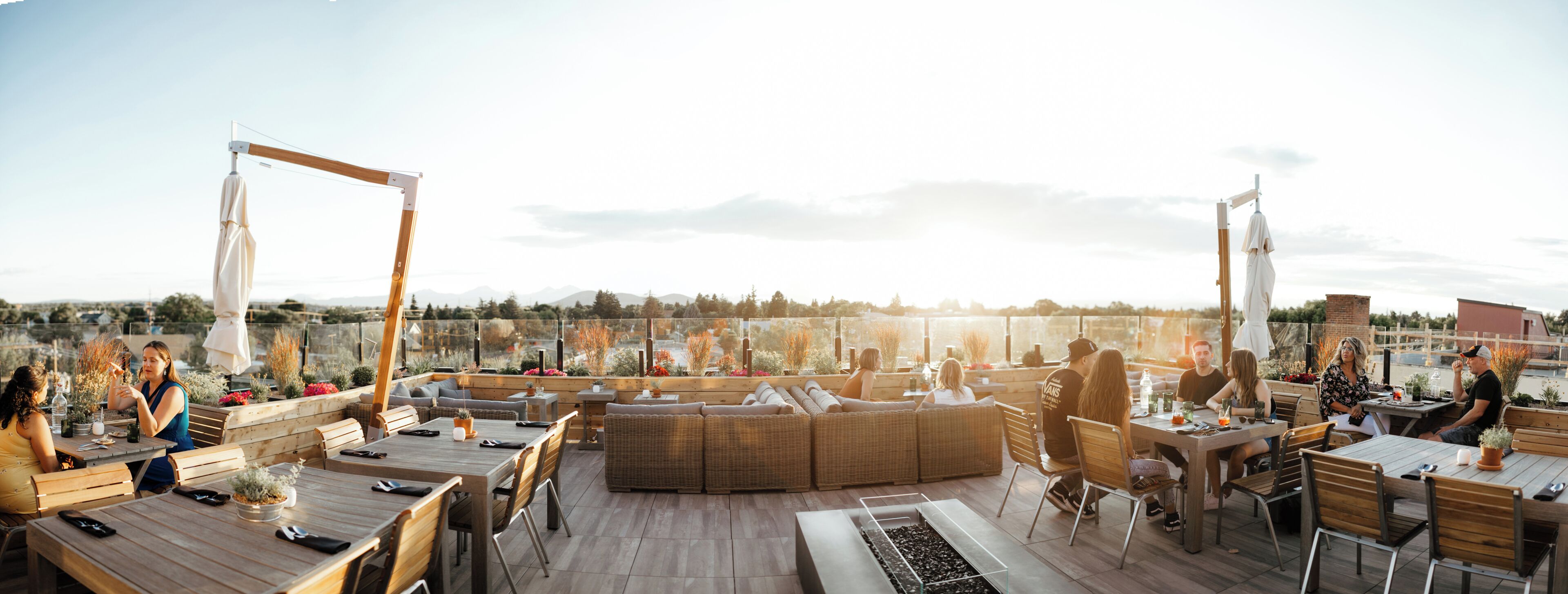 Rooftop terrace