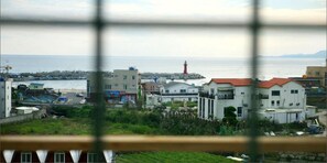 Blick vom Balkon
