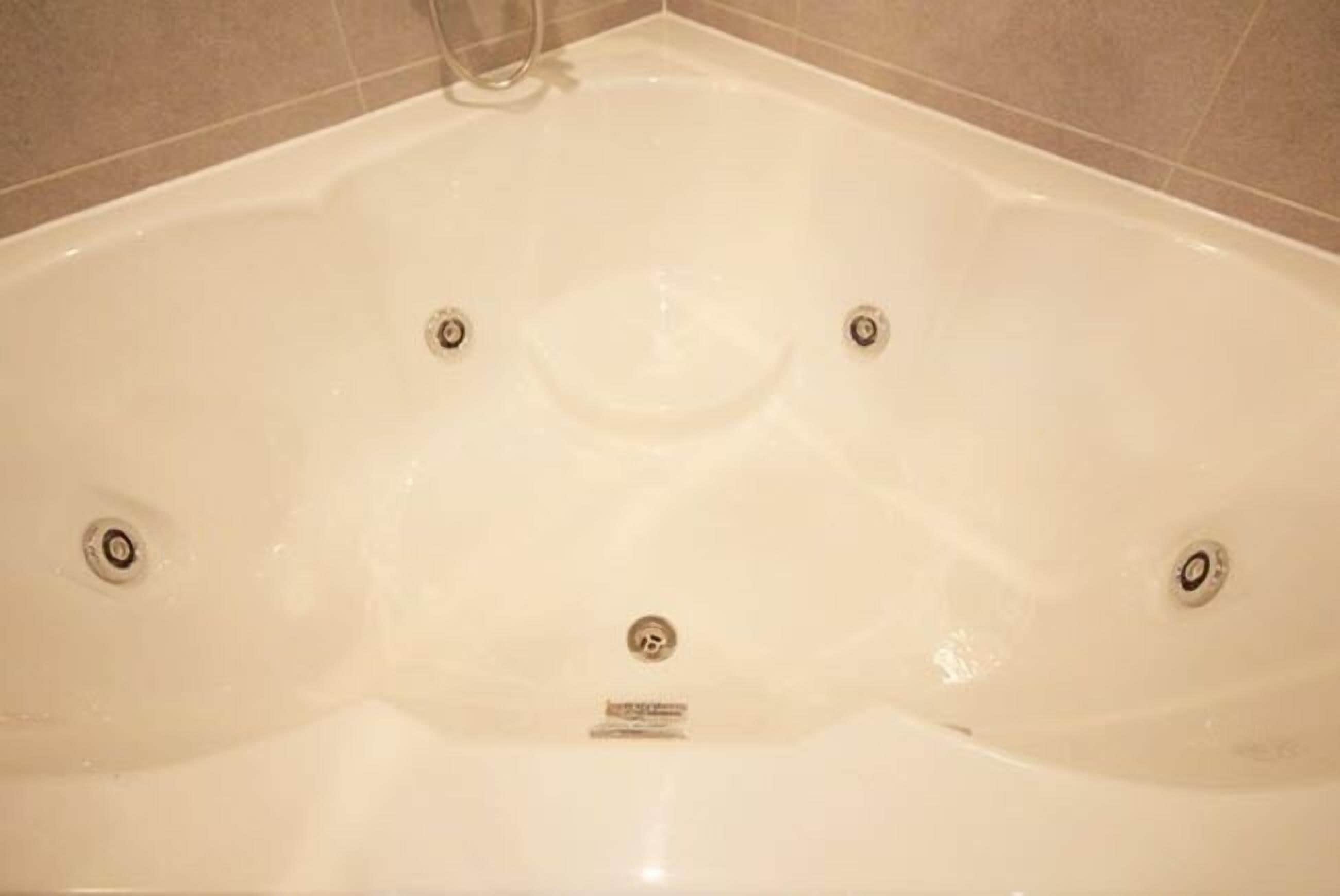 premium whirlpool | bathroom | separate bathtub and shower, deep-soaking bathtub, rainfall showerhead