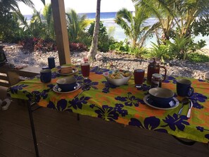 Outdoor dining