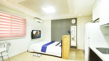 Kamar (Jasmin, 1F) | 1 kamar tidur dan Wi-Fi gratis