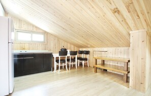 Room (Caffe latte, 4F) | Private kitchenette | Fridge, stovetop, cookware/dishes/utensils