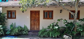 Familienapartment | Blick auf den Garten