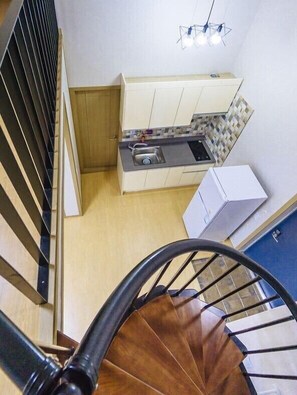 Duplex | Living area | Flat-screen TV