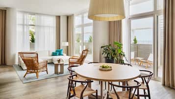 32-inch flat-screen TV with cable channels, TV, Netflix