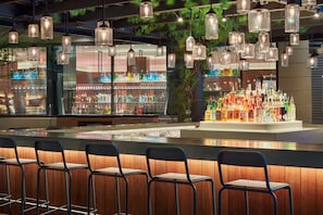 Poolside bar
