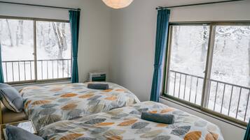 Chambre avec lits jumeaux