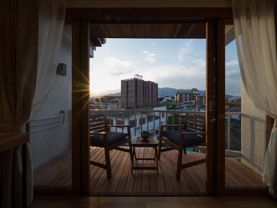 Deluxe Double Room with Balcony | Vista do quarto