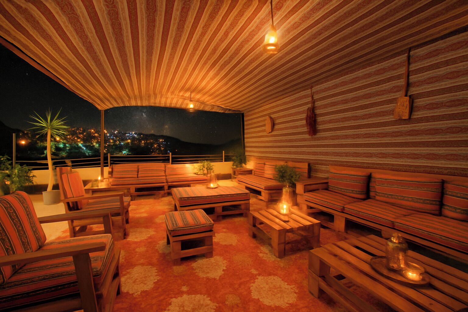 Rooftop terrace