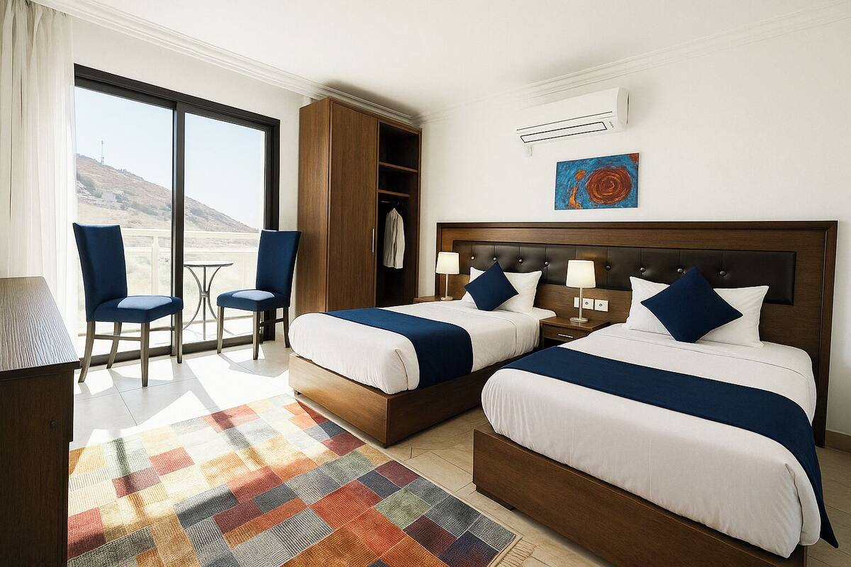 Superior Twin Room, City View | Hypo-allergenic bedding available, minibar (free items), in-room safe