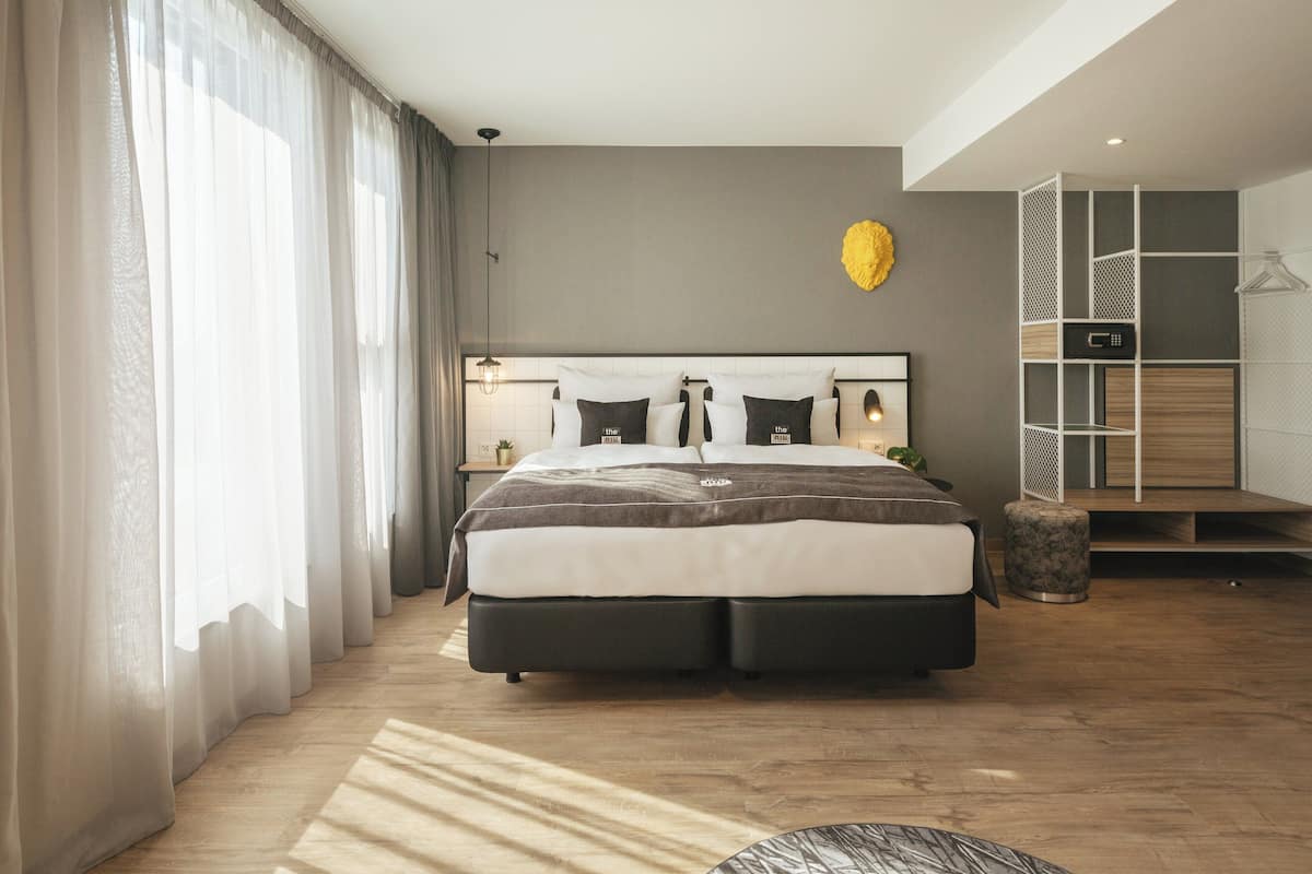 Premium Room, 1 Queen Bed with Sofa bed (Up to 3 Adults) | In-room safe, desk, laptop workspace, soundproofing