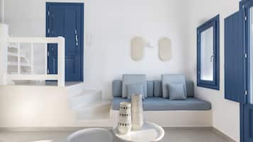 Traditional-Studiosuite | Wohnbereich | 32-Zoll-LED-Fernseher mit Kabelempfang, Fernseher, Netflix