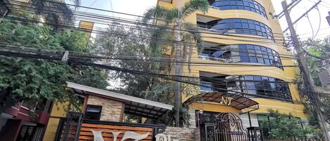 Entrée de l’hébergement