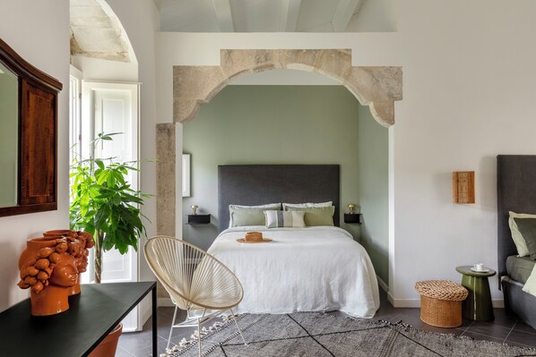 舒适客房 | 防过敏的被褥、羽绒被、加厚床垫、特色装修