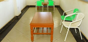 Sala de estar en el lobby