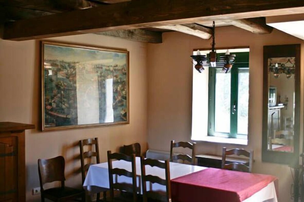 The risen. Rural house