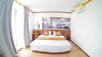 Habitació doble Premier | Minibar, caixa forta a l'habitació i cortines opaques