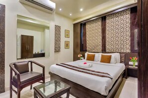 ห้องดีลักซ์ | Wi-Fi ฟรี, ผ้าปูที่นอน