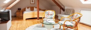 Double Room | In-room safe, desk, blackout drapes, iron/ironing board
