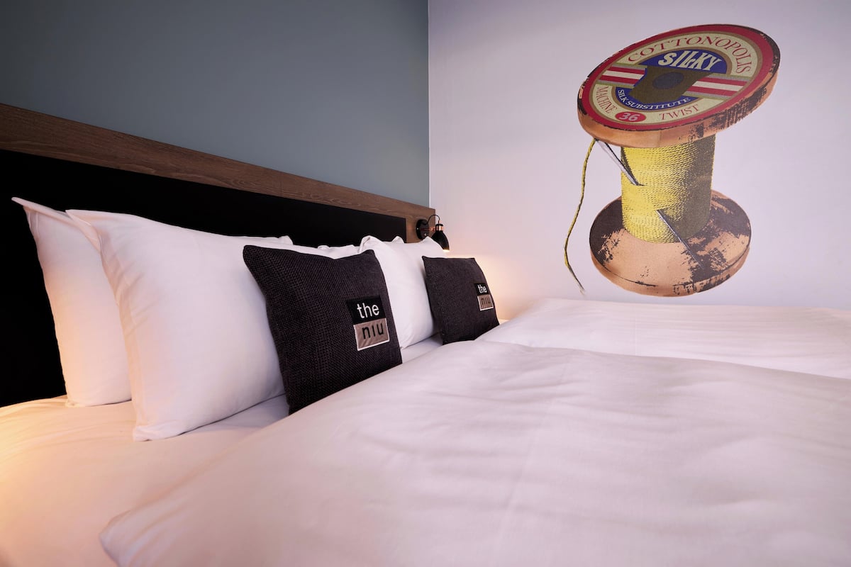 premium bedding, in-room safe, laptop workspace, blackout curtains