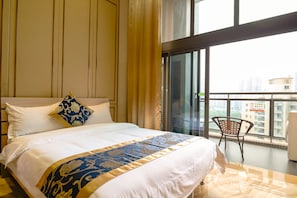 Superior Double Room | Desk, blackout drapes, iron/ironing board, free WiFi