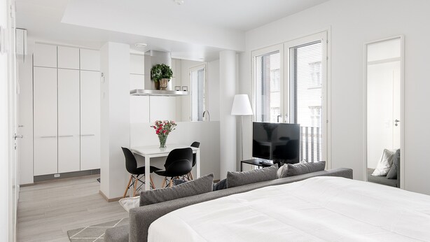 Studio | Cots/infant beds, free WiFi, bed sheets - Kotimaailma Helsinki - Albertinkatu 8 (Helsinki)