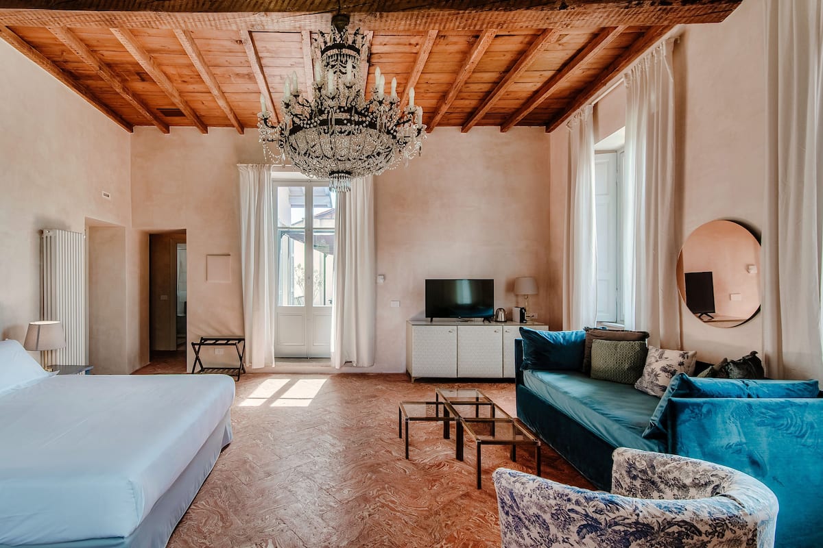 Studio Suite | 1 bedroom, Frette Italian sheets, premium bedding, down comforters