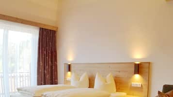 Habitación doble Deluxe | Caja de seguridad en la habitación y decoración personalizada