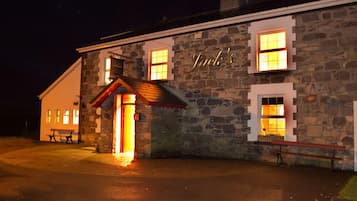 Front of property – evening/night