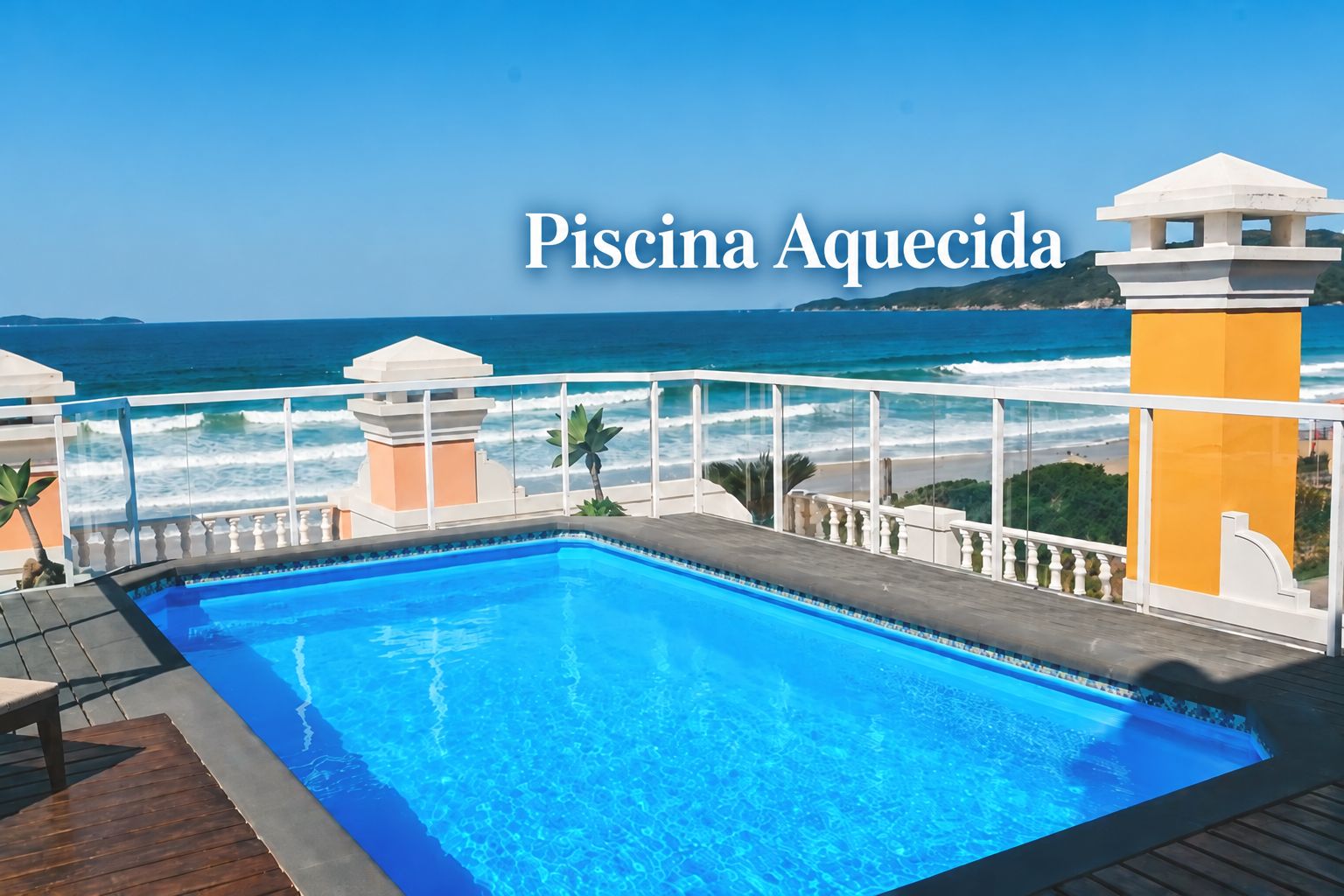 Piscina en la azotea
