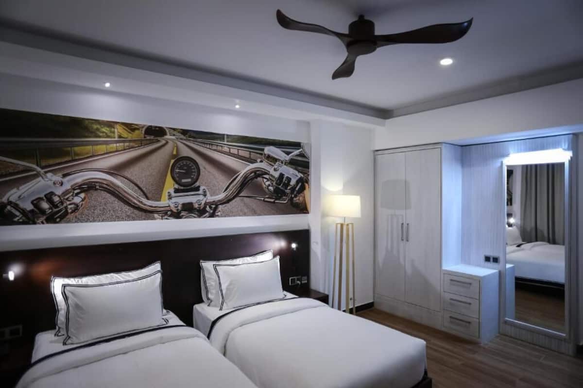 1 habitación, ropa de cama de alta calidad y minibar