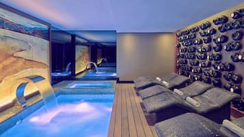 Behandlungsräume für Paare, Sauna, Whirlpool, Dampfbad