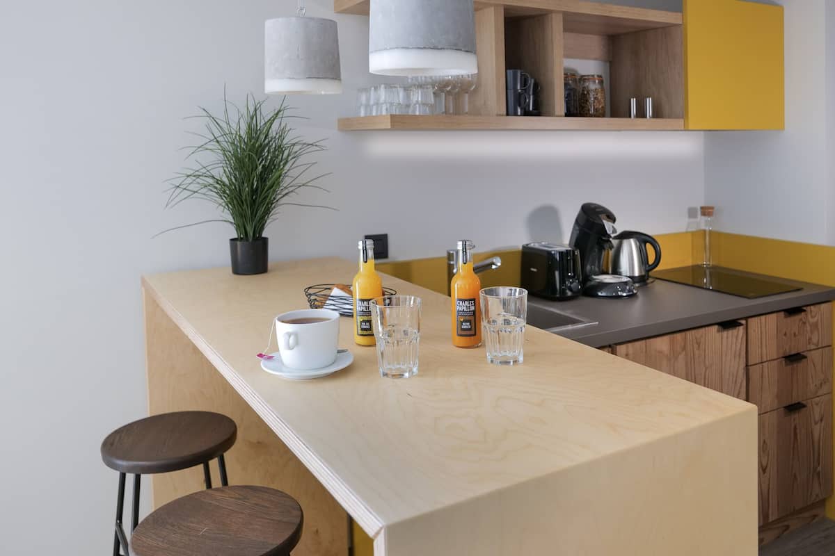 comfort apartment (2 pièces, vue mont blanc) | private kitchen