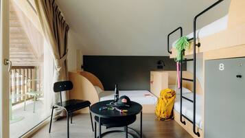 Chambre Économique, 3 chambres, balcon, vue montagne | Pemandangan dari kamar