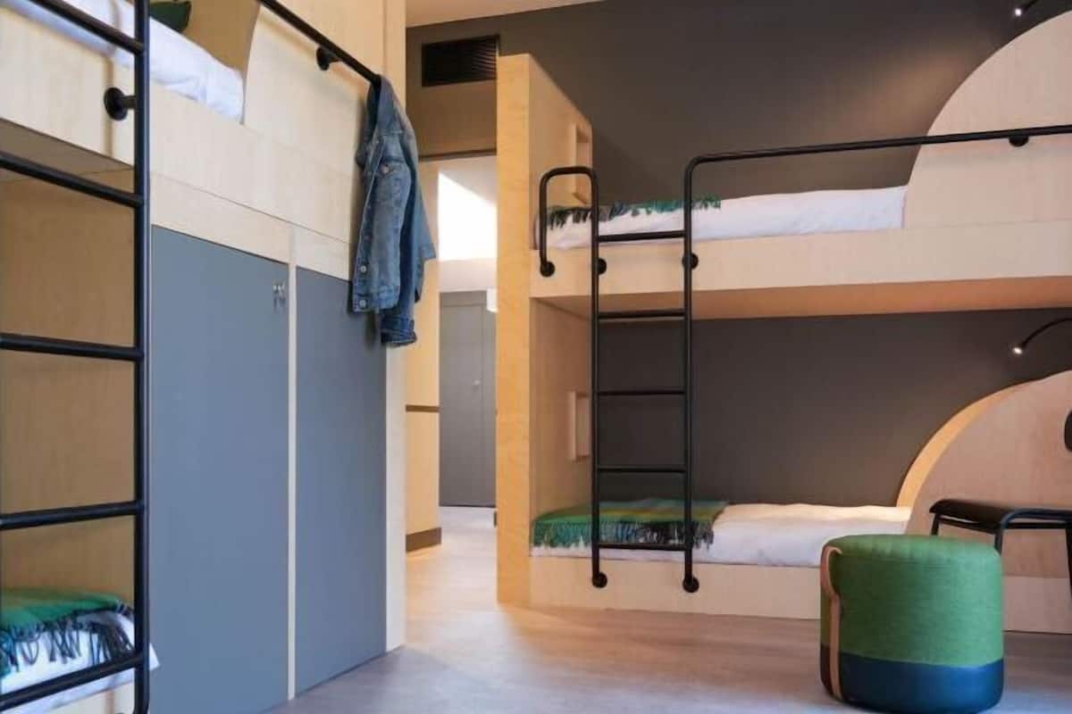 1 quarto, roupas de cama premium, cofres nos quartos