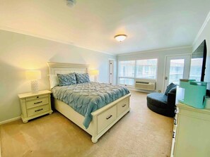 1 bedroom, iron/ironing board, bed sheets