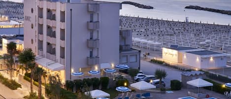 Voorkant van accommodatie