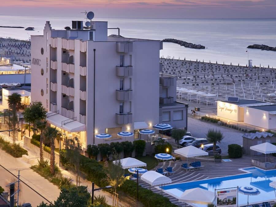 Facciata della struttura