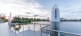 Family-Friendly Home: Heated Pool & Spa: 0.3 Mi Walk to Beach Watch the Rockets!