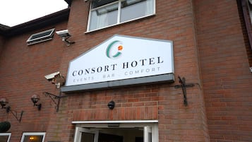 Entrada de la propiedad