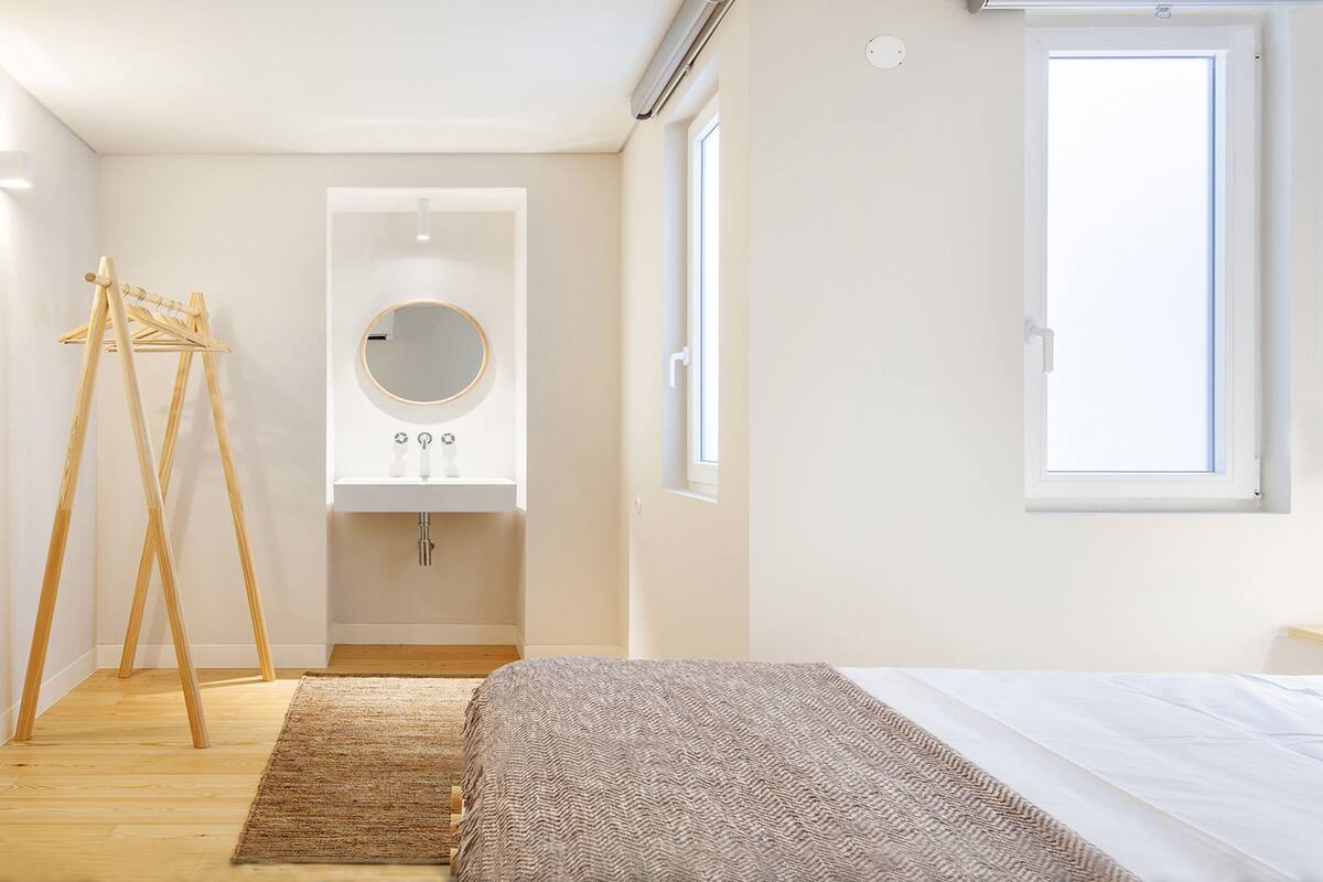 Apartamento de diseño, 1 habitación, balcón, vistas a la ciudad (3) | Espacio para trabajar con un portátil, cuna de viaje, wifi gratis