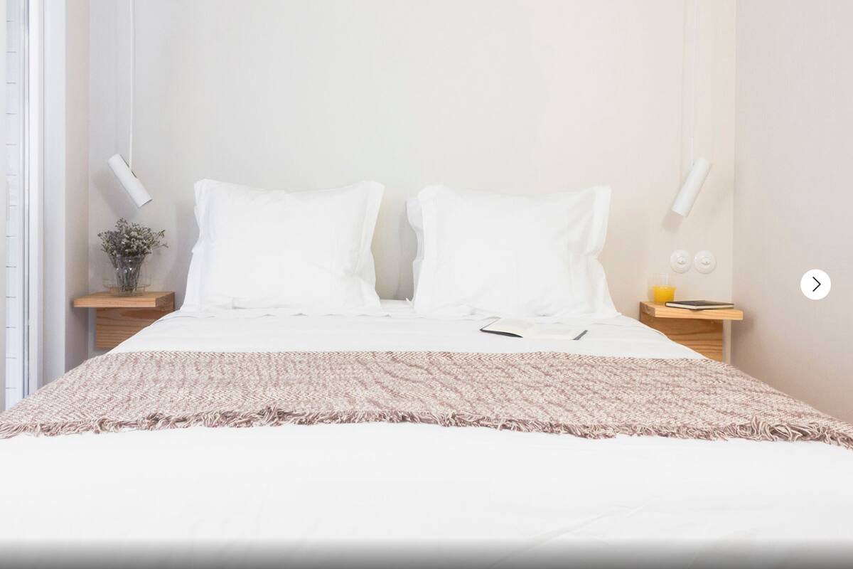 Apartamento de diseño, 1 habitación, vistas a la ciudad, planta baja (0) | Espacio para trabajar con un portátil, cuna de viaje, wifi gratis